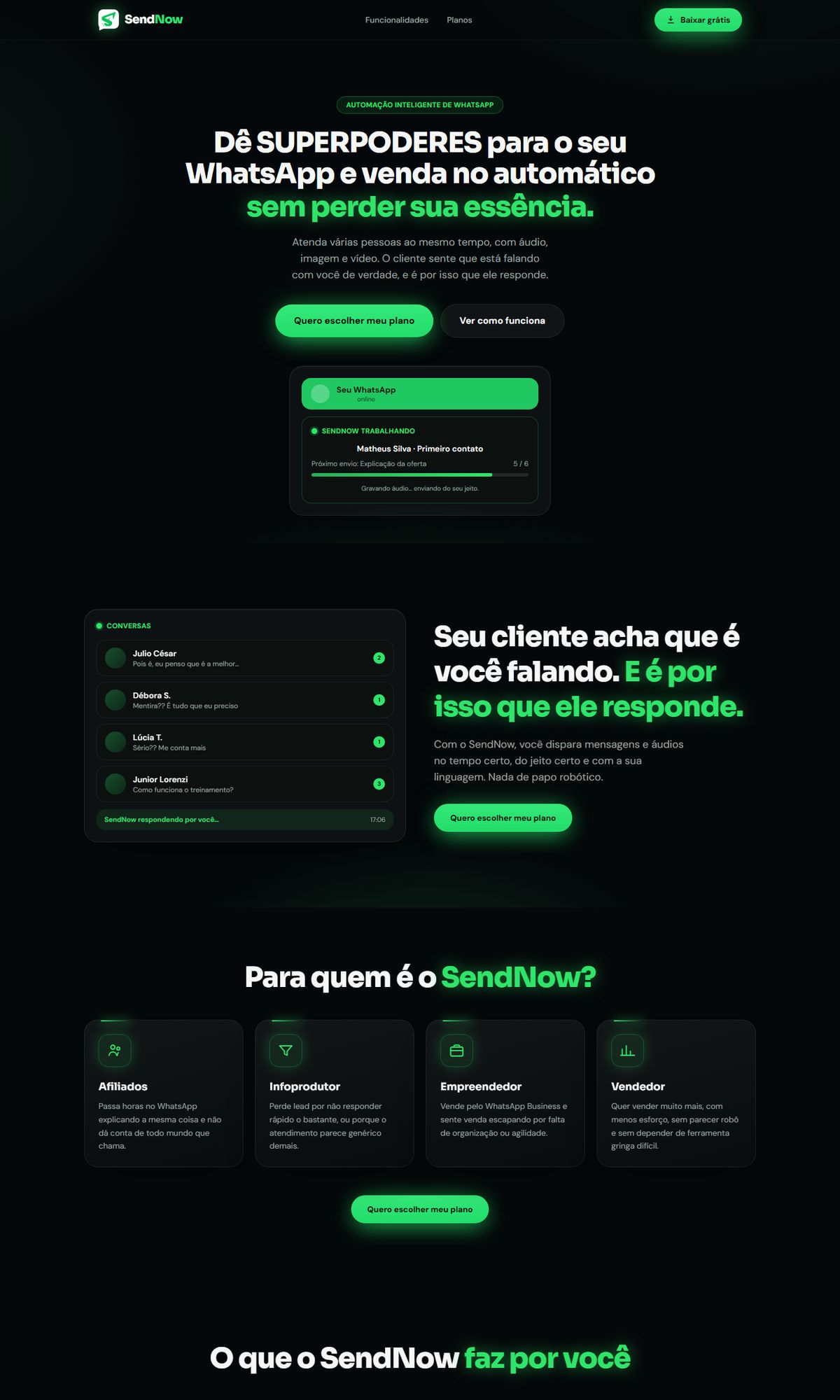 Site SendNow
